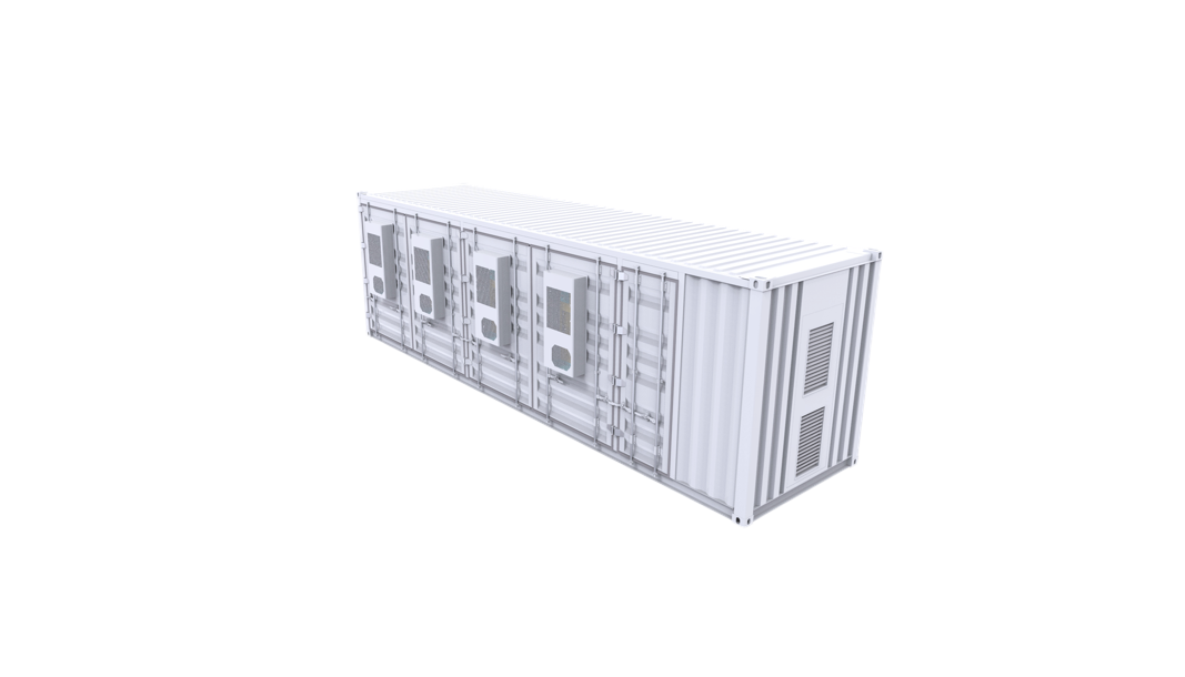 Air-cooled lithium-ion energy storage system.